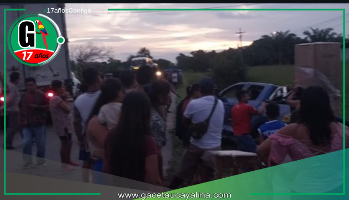 Camioneta se despista en carretera Federico Basadre.