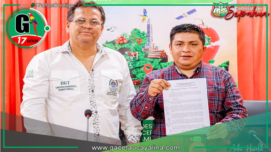 Caserío Ceylán recibe categorización oficial histórica en Sepahua