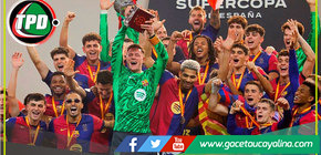 Barcelona vence 5-2 y gana la Supercopa de España