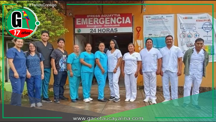 IPRESS Aguaytia Recibe 5 Internos de Medicina.