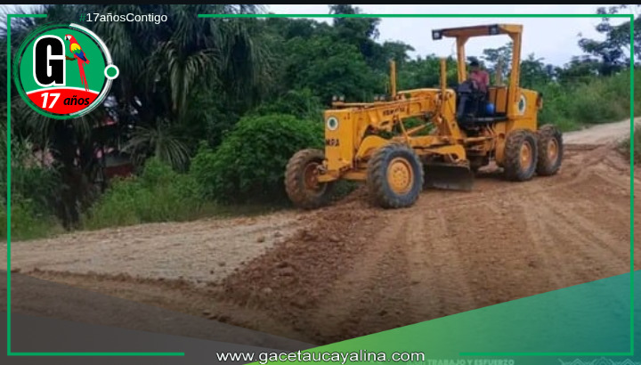 Obras de optimización en la vía principal por orden del alcalde Francisco Mendoza.