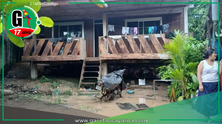 Afecta 40 viviendas y un puente en Irazola.