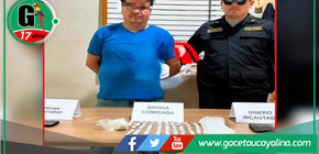 Detenido por posesión de 75 envoltorios de PBC