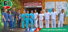 IPRESS Aguaytia Recibe 5 Internos de Medicina.