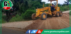 Obras de optimización en la vía principal por orden del alcalde Francisco Mendoza.