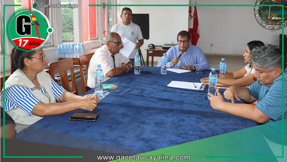 Primera reunión de COPROSEC en Ucayali destaca compromisos importantes