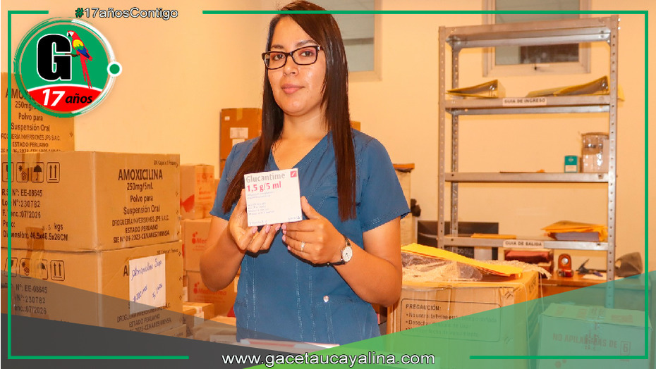 Atalaya recibe primer lote de medicamentos para leishmaniasis