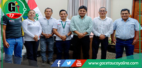 Alcalde de Padre Abad y Devida impulsan trabajo conjunto