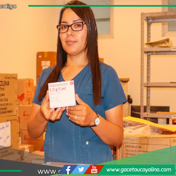 Atalaya recibe primer lote de medicamentos para leishmaniasis