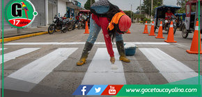 Municipalidad refuerza señalización vial para prevenir accidentes urbanos en Atalaya