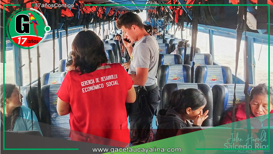Sepahua refuerza seguridad para niños y adolescentes