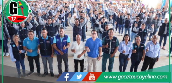 Ucayali se moviliza para eliminar criaderos de zancudos.