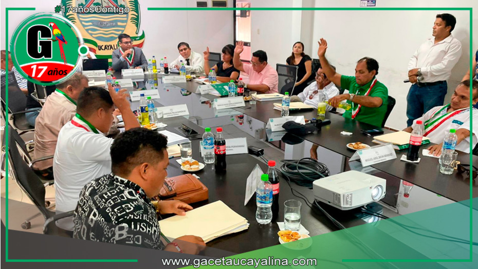Consejo Regional de Ucayali aprueba PIA 2025
