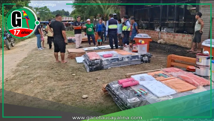 Municipalidad Brinda Apoyo a Damnificados.
