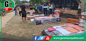 Municipalidad Brinda Apoyo a Damnificados.