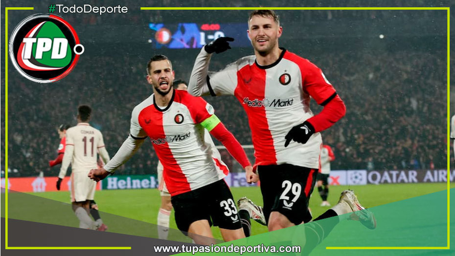 Santiago Giménez guía triunfo del Feyenoord sobre Bayern 3-0
