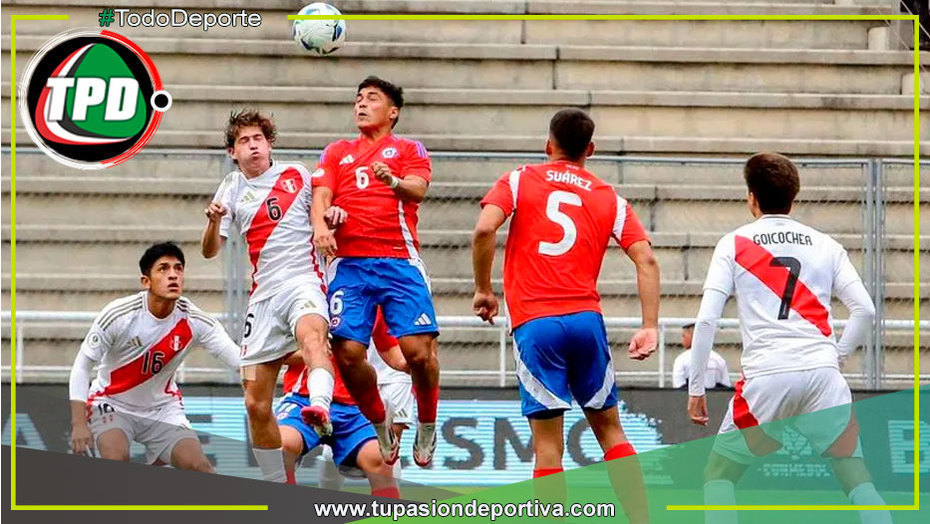 Perú eliminado del Sudamericano Sub 20 tras perder 3-2 ante Chile