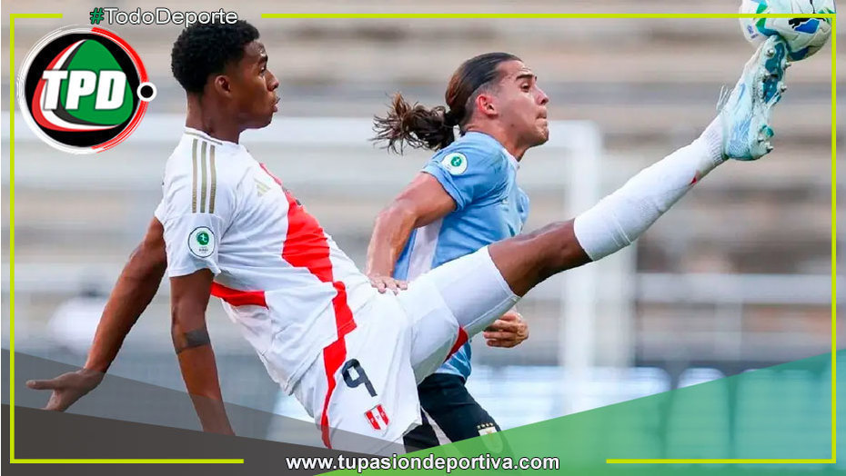 Perú cae 2-0 ante Uruguay en el Sudamericano Sub 20