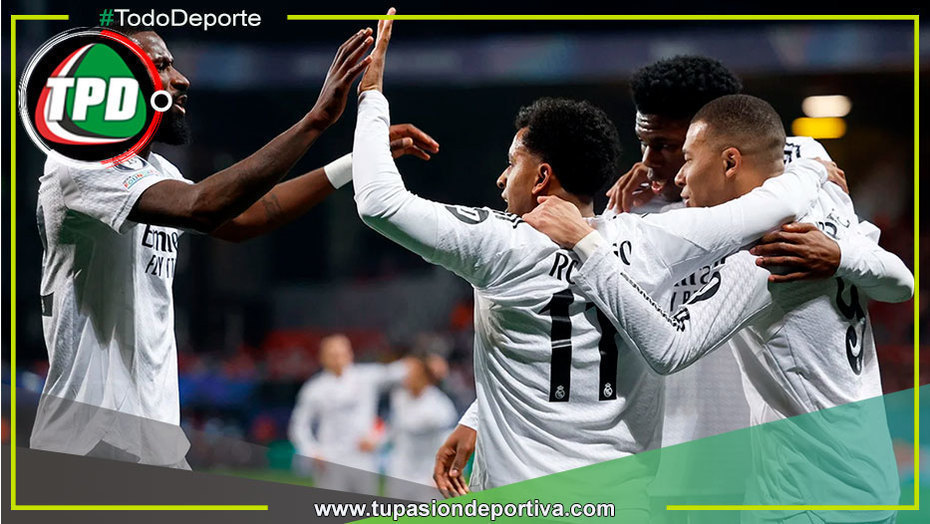 Rodrygo lidera victoria del Real Madrid sobre Brest en la Champions League