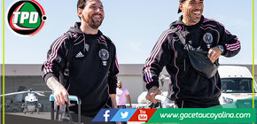 Inter Miami con Messi causa furor en su visita a Perú