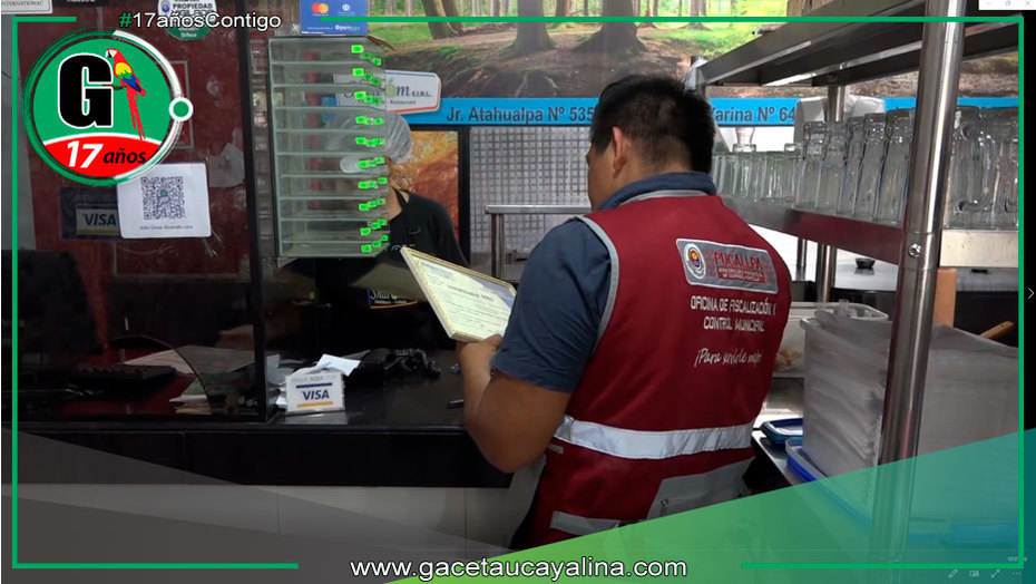 Municipalidad de Coronel Portillo inspecciona cebicherías