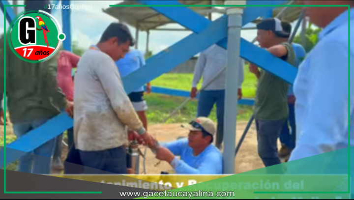 Inicia Mantenimiento del Tanque Elevado de Agua en La Molina.