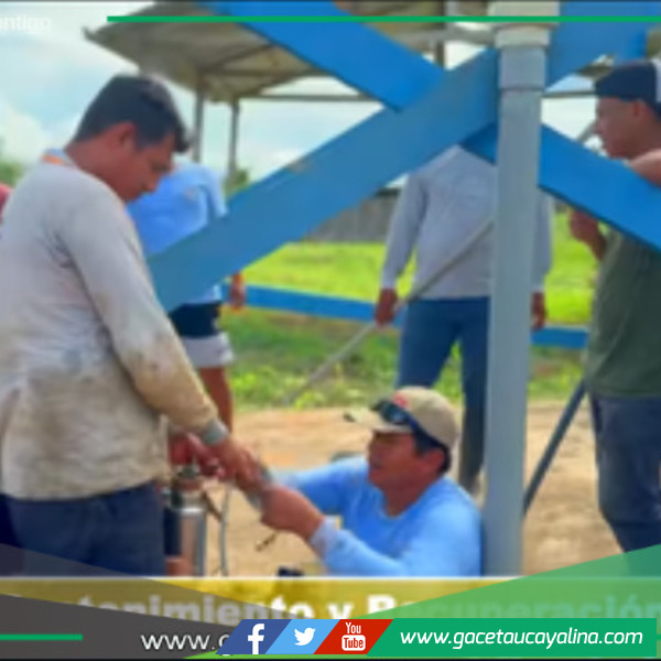 Inicia Mantenimiento del Tanque Elevado de Agua en La Molina.