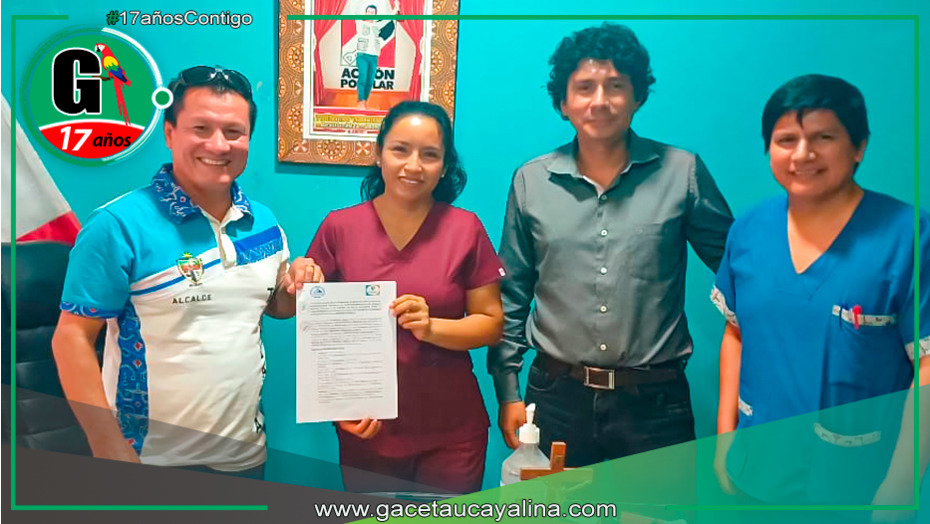 Tahuania firma convenio para mejorar atención médica