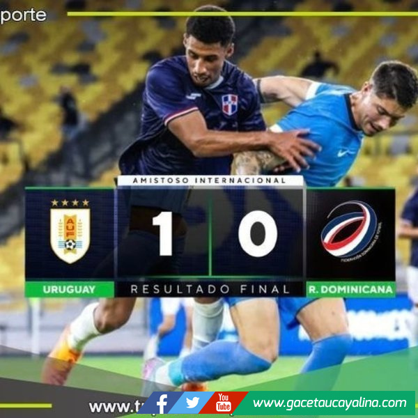 Uruguay venció 1-0 a República Dominicana con gol de  Laquintana en Malasia