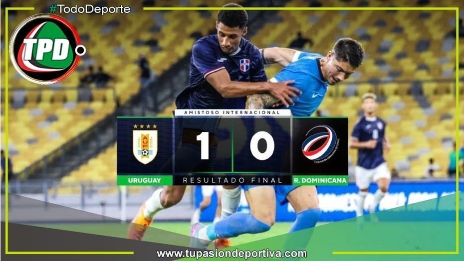 Uruguay venció 1-0 a República Dominicana con gol de Laquintana en Malasia