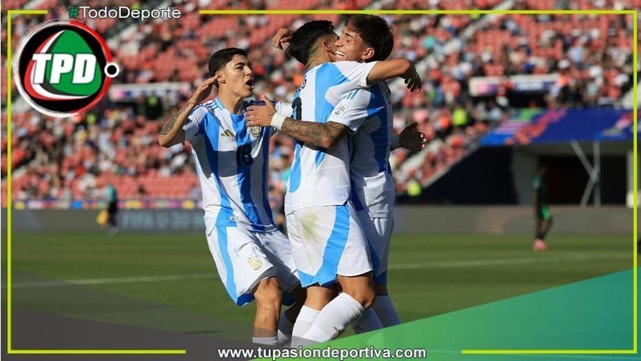Argentina golea 4-0 a Nigeria y se instala con autoridad en cuartos de final del Mundial Sub 20.