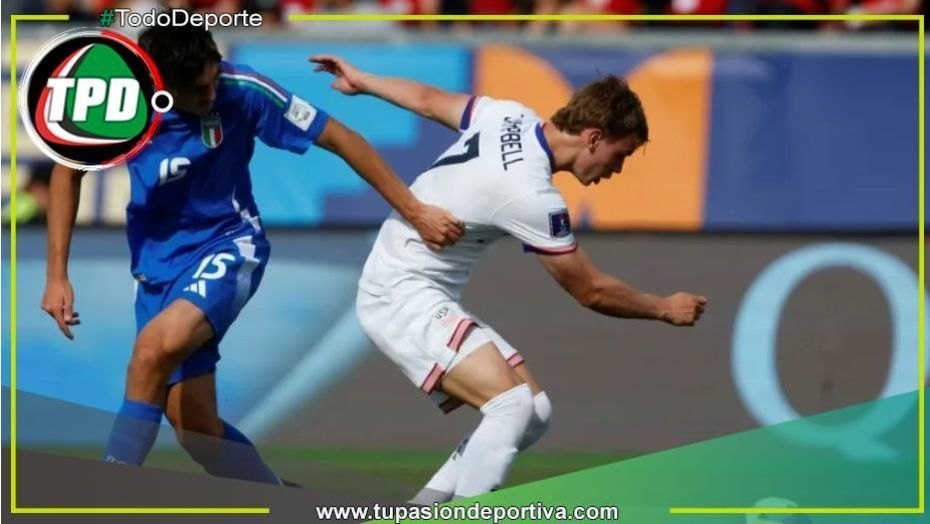 Estados Unidos somete a Italia y se clasifica a cuartos del Mundial Sub-20