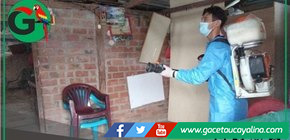 Sector de salud del Gobierno Regional de San Martin busca control y prevención del dengue atreves de actividades de fumigación. 