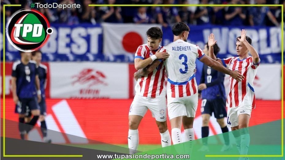 Paraguay empata 2-2 ante Japón en un duelo con goles agónicos