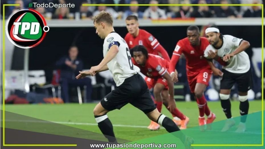Alemania golea 4-0 a Luxemburgo y recupera el liderato