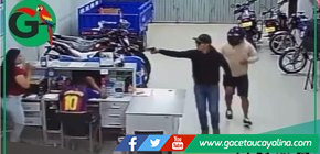 Tienda Tamoshi Motor fue víctima de asalto a mano armada en San Martín.