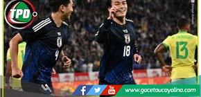 Japón venció 3-2 a Brasil 