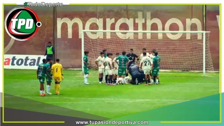 Futbolista crema sufre conmoción y fractura