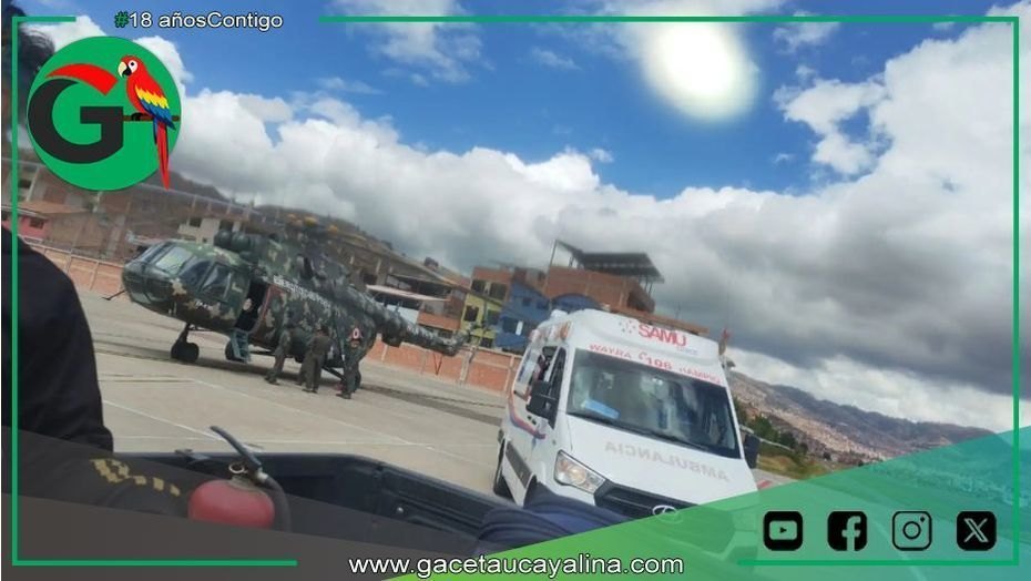 Evacuación aeromédica salva a madre e hijo en Madre de Dios