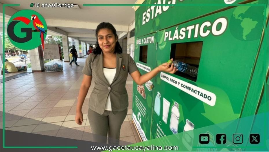 Municipalidad de Coronel Portillo inaugura estación ecológica de reciclaje