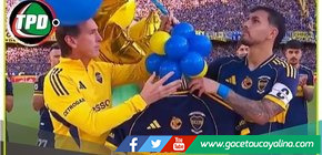 Boca homenajeó a Miguel Ángel Russo 