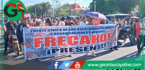 Moradores exigen titulación pendiente al GOREL.