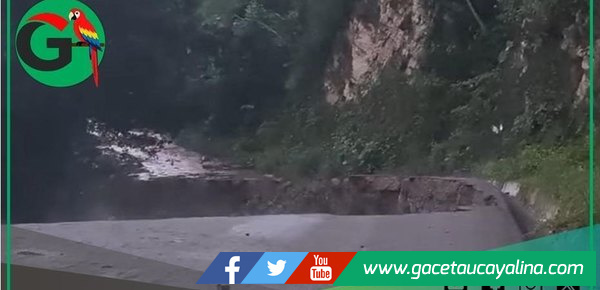 Intensas lluvias activan quebradas y aíslan Bagua tras el colapso de la carretera.