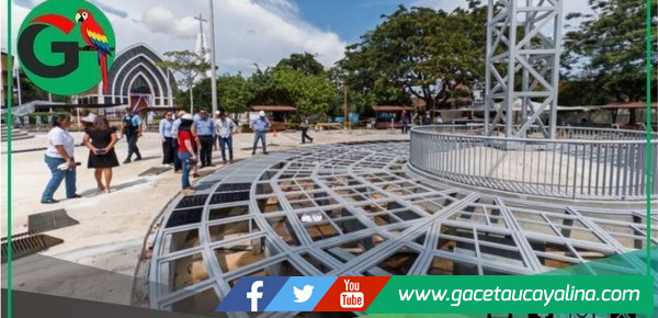 Plan Copesco entregará la nueva Plaza de Armas de Pucallpa en Noviembre
