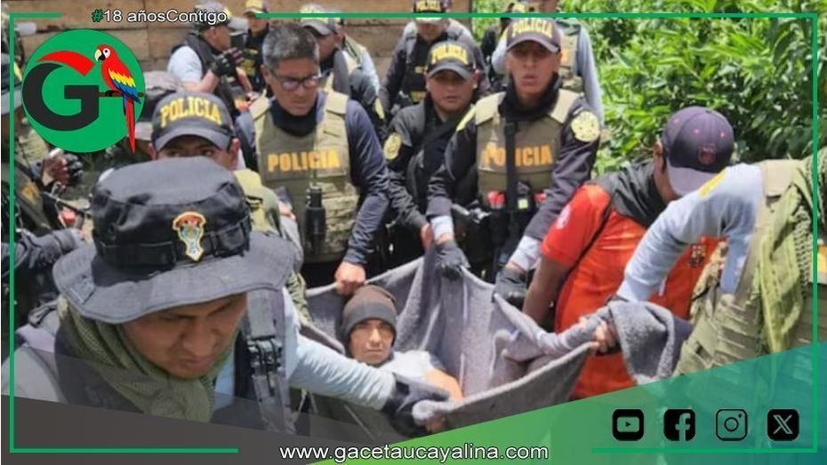Policías enfrentan ataque armado durante liberación de pareja herida en Hatunyunca.