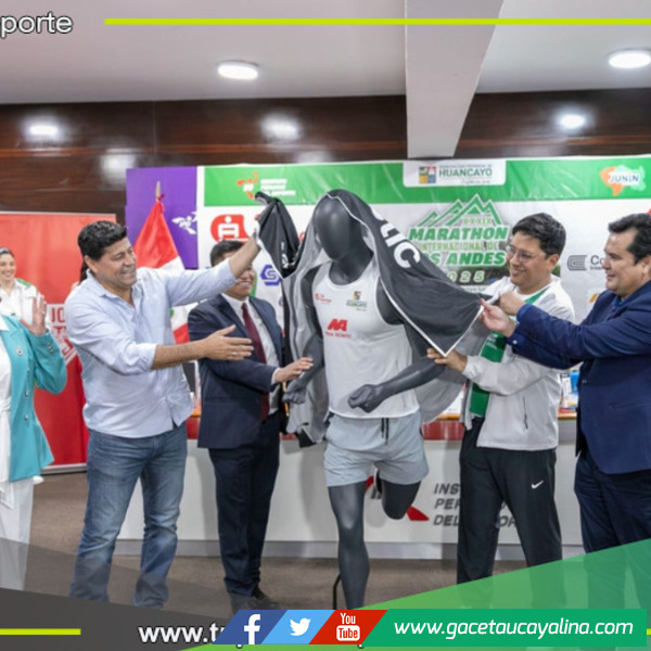  Maratón de los Andes reúne a dos mil atletas en Huancayo