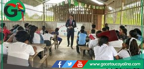 Juzgado de Masisea fortalece prevención de la violencia familiar en estudiantes rurales.