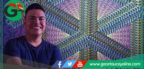 Fredy Tuanama obtiene segundo lugar nacional con arte shipibo amazónico.