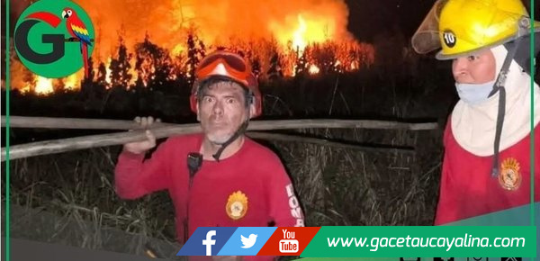 Más de 25 hectáreas fueron destruidas por fuego en San Martín