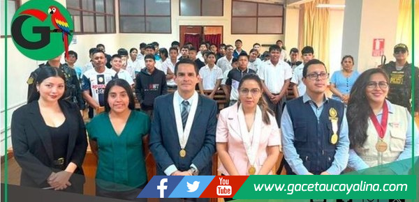 Estudiantes participan en programa para prevenir pandillaje y violencia juvenil en Loreto